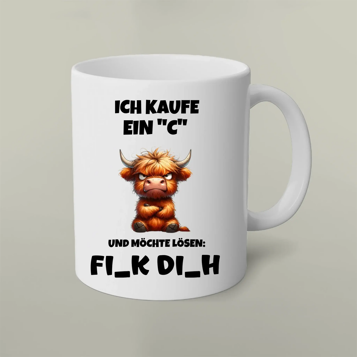 Tasse Ich kaufe ein "C" Artifey