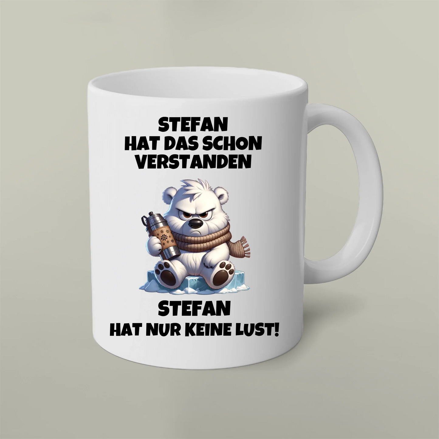 Personalisierbare Tasse Verstanden nur keine Lust 2