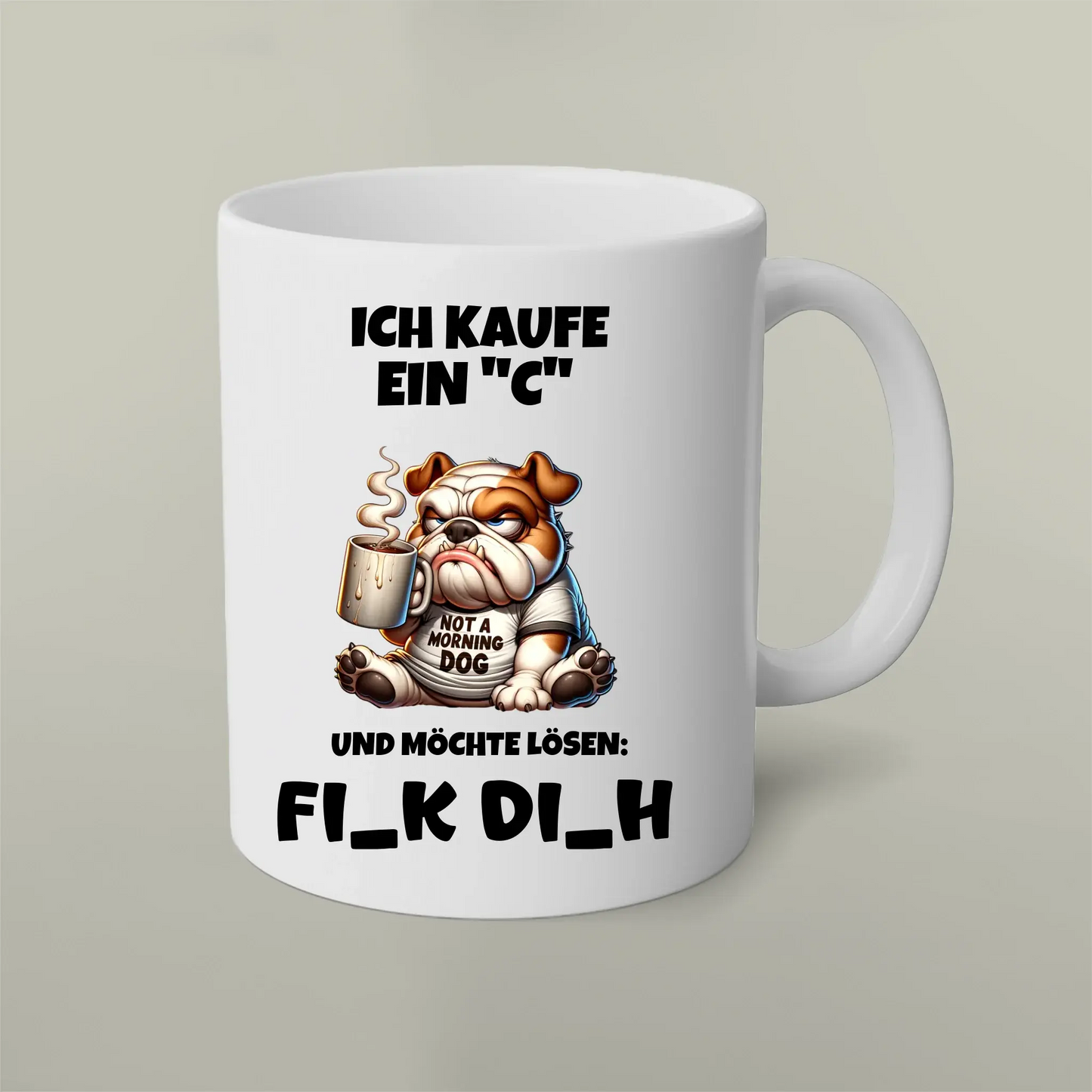 Tasse Ich kaufe ein "C" Kaffee 2 Artifey