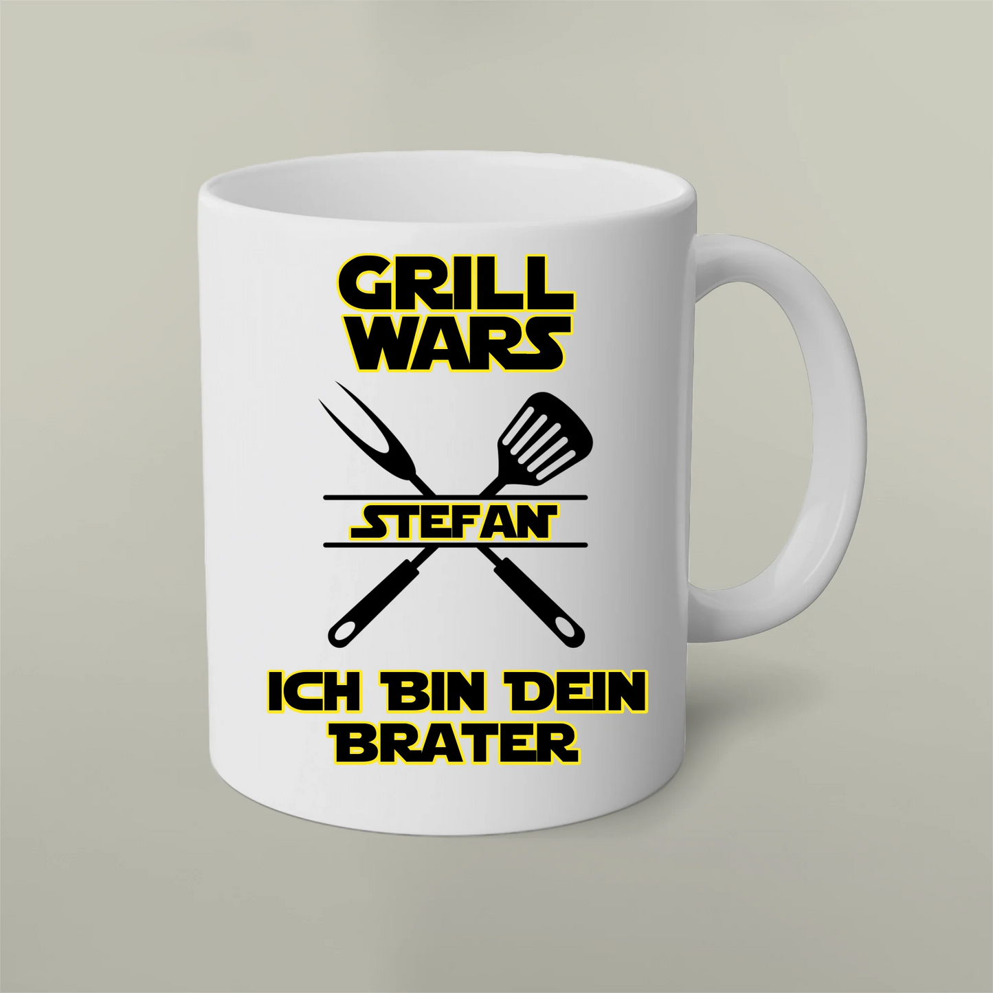 Personalisierbarer Tasse Grill Wars