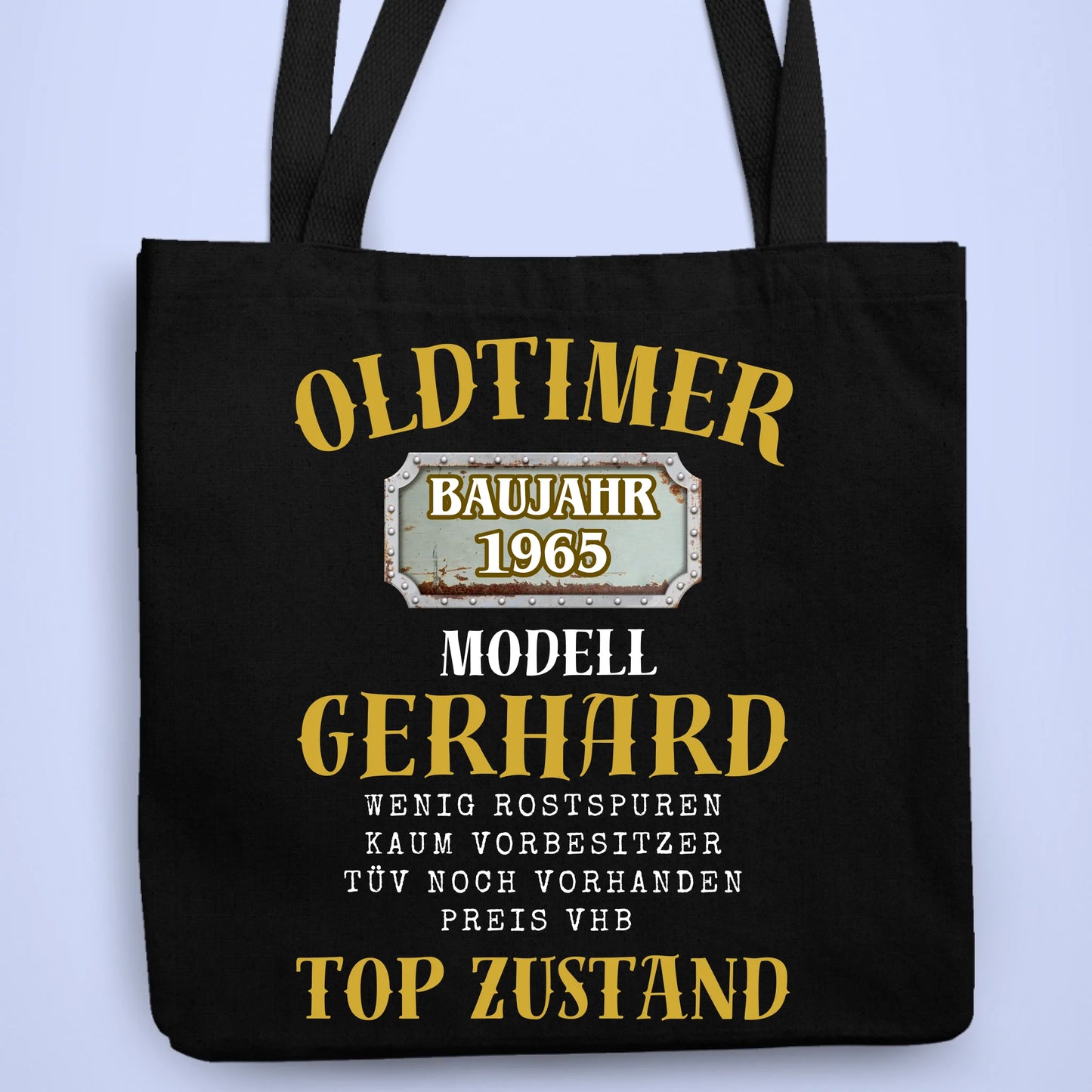 Personalisierbare Tasche Oldtimer