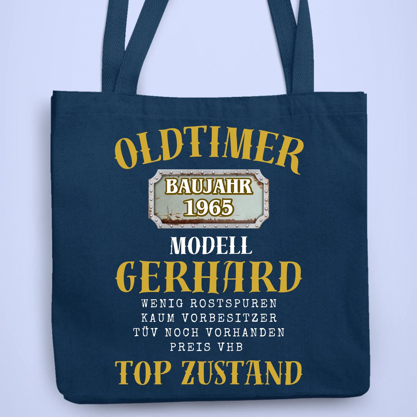 Personalisierbare Tasche Oldtimer