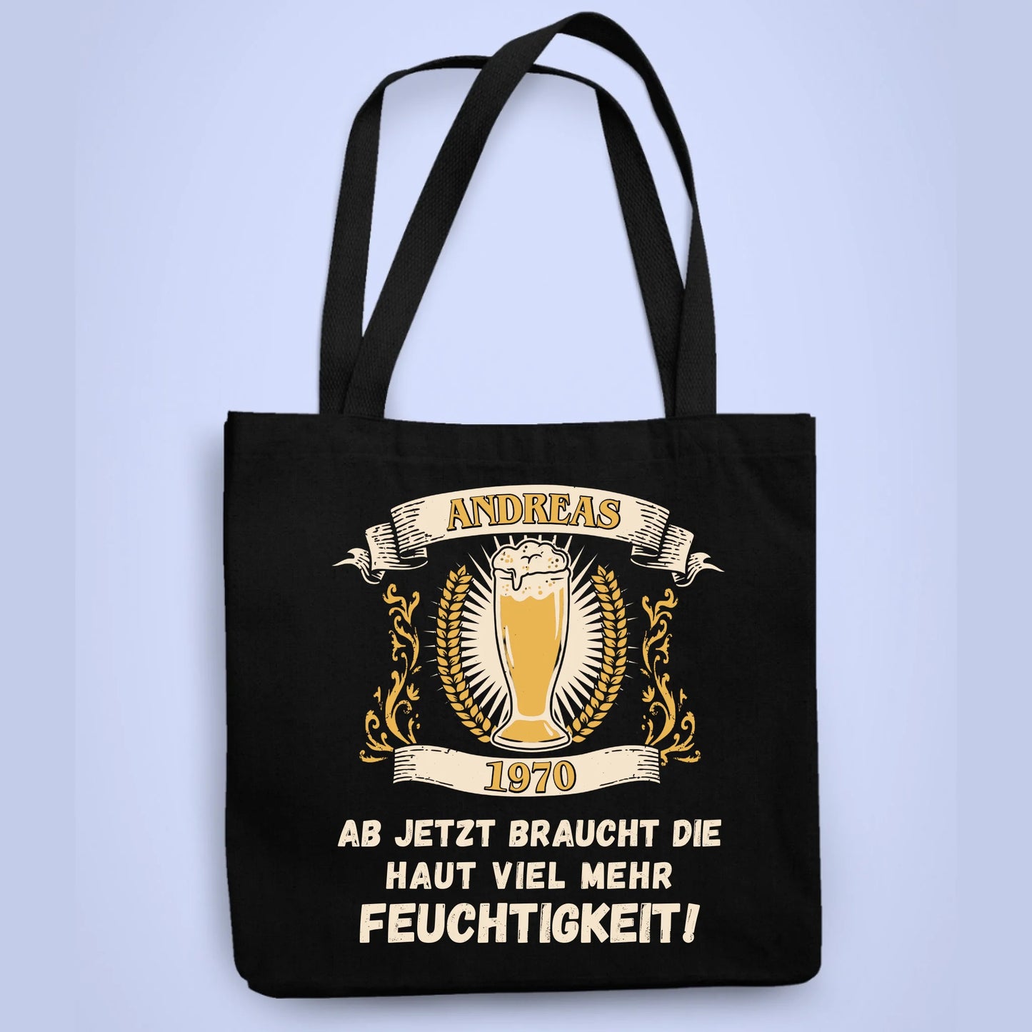 Personalisierbare Tasche Feuchtigkeit