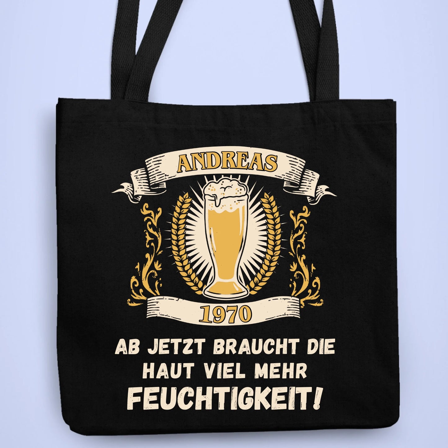 Personalisierbare Tasche Feuchtigkeit