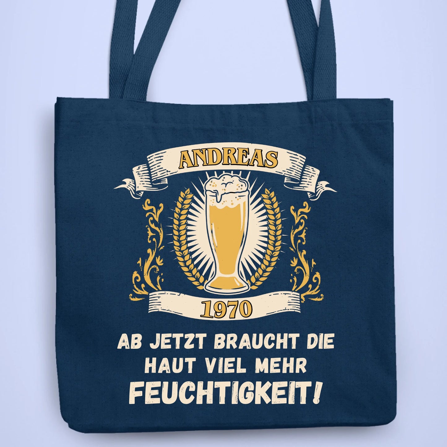 Personalisierbare Tasche Feuchtigkeit