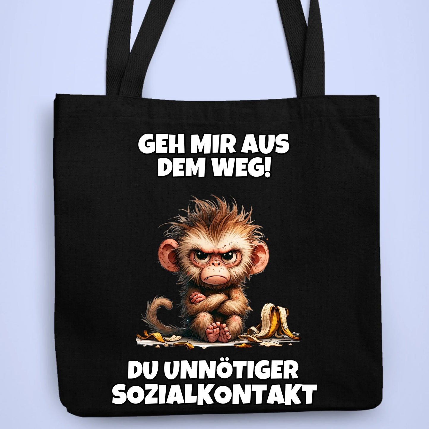 Tasche Unnötiger Sozialkontakt