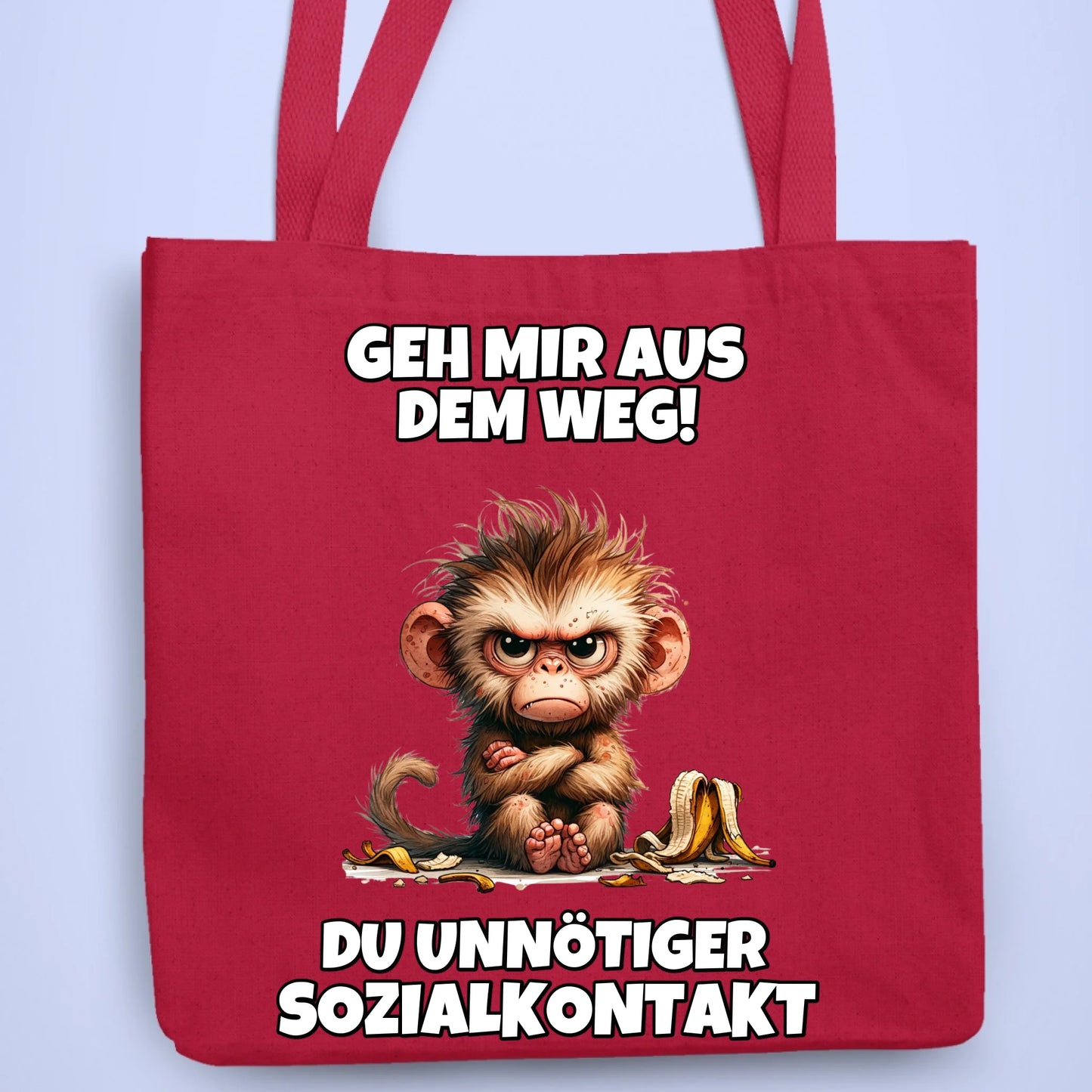 Tasche Unnötiger Sozialkontakt
