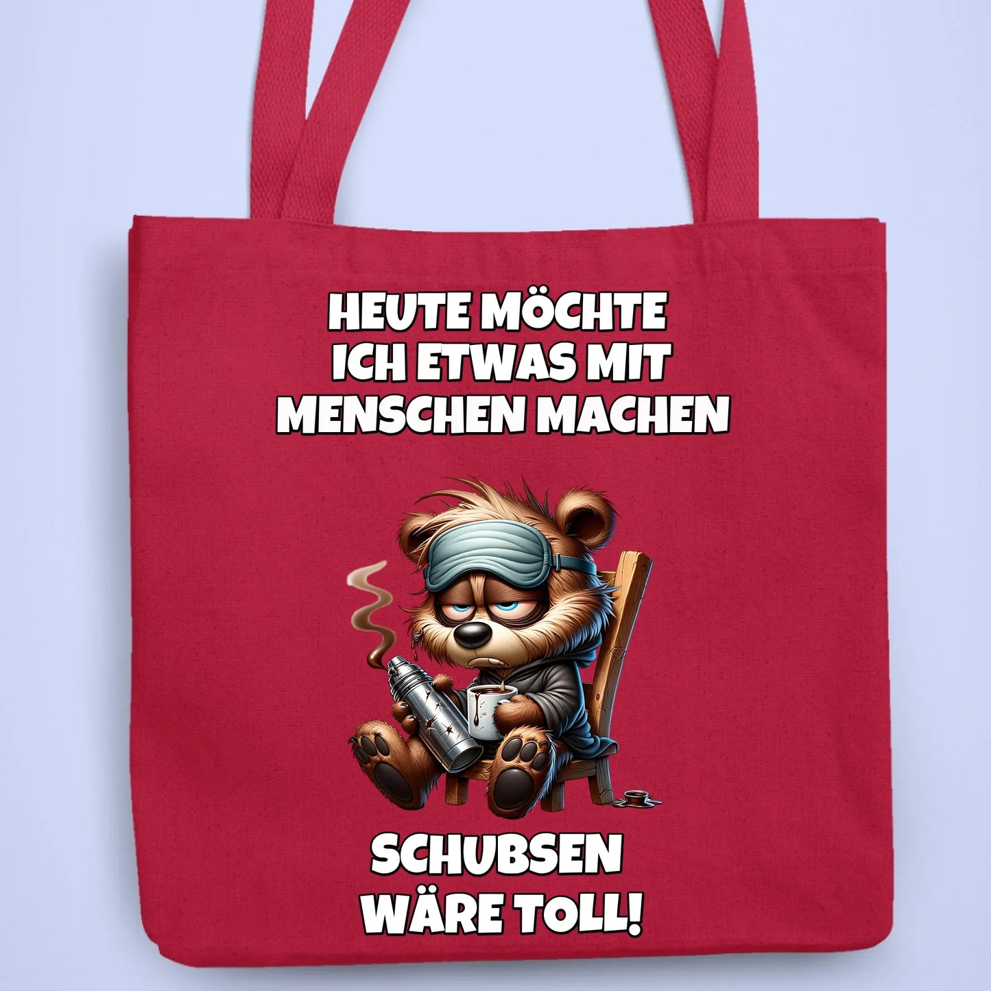 Tasche Schubsen Kaffee
