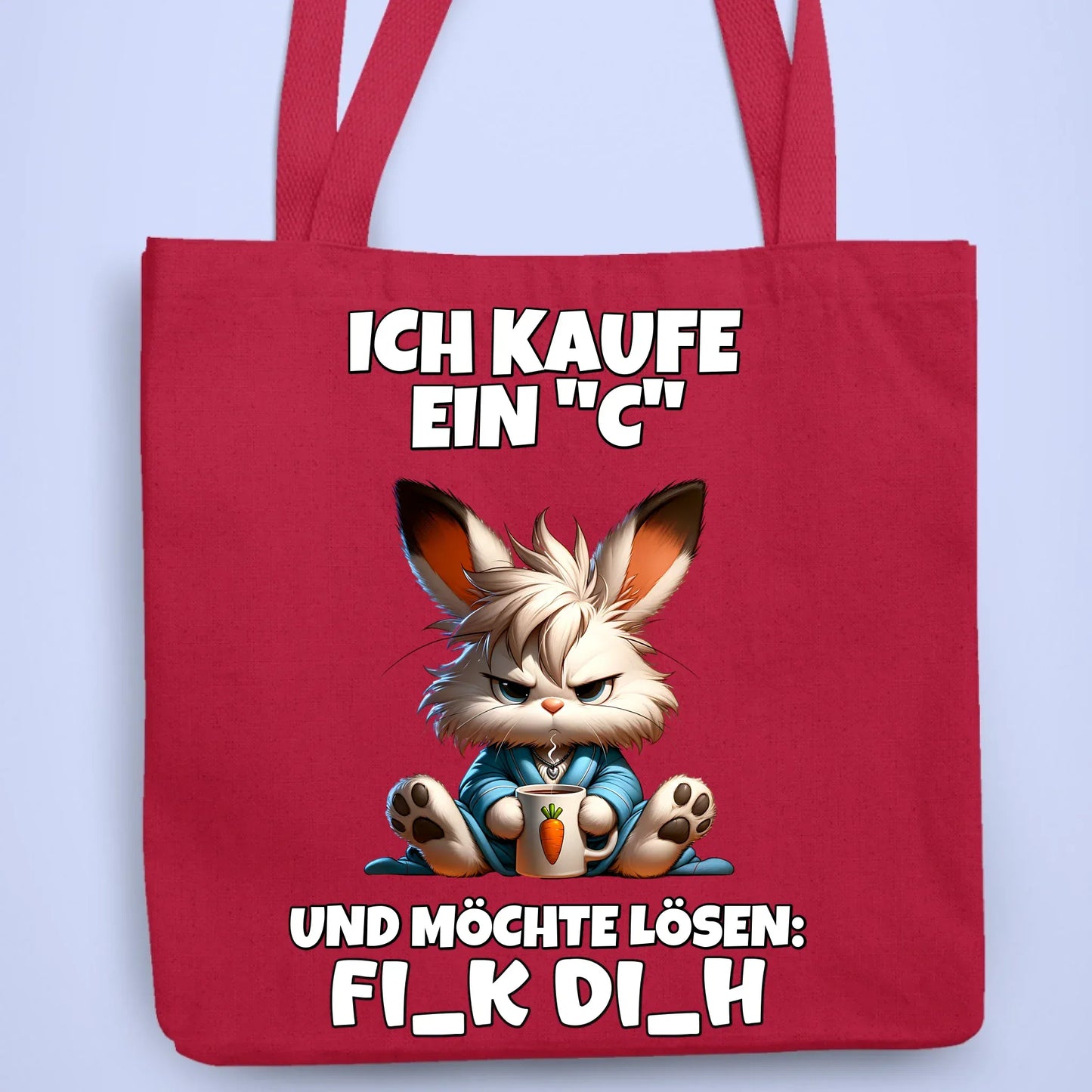 Tasche Ich kaufe ein "C" Kaffee