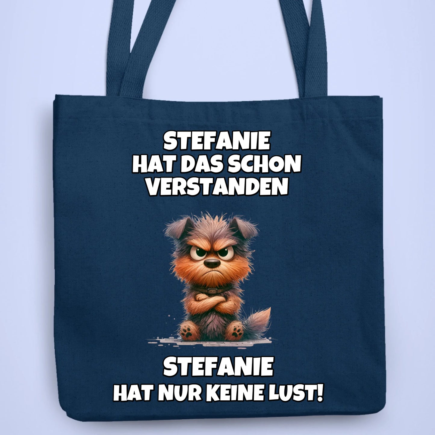 Personalisierbare Tasche Verstanden nur keine Lust