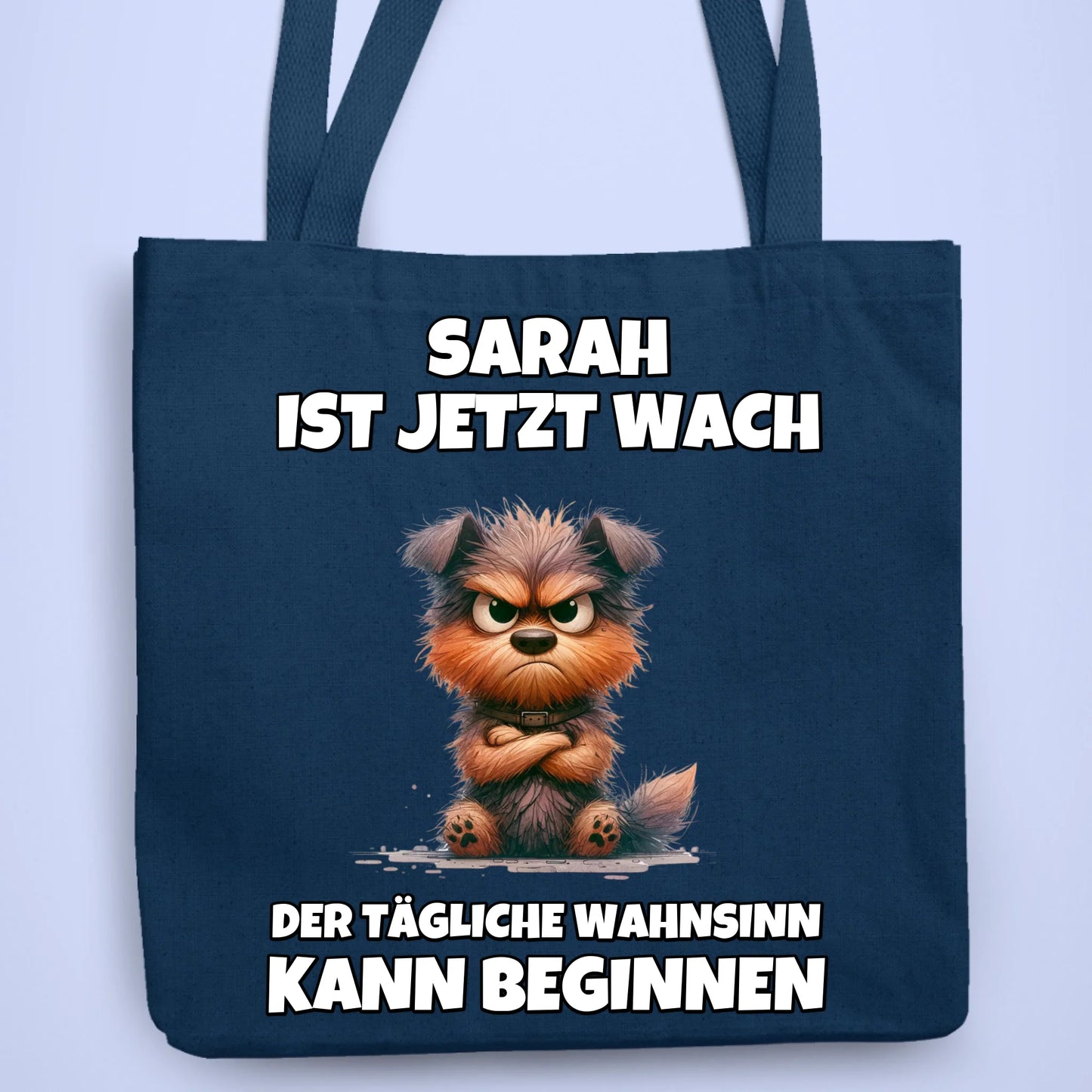 Personalisierbare Tasche Ist Jetzt Wach