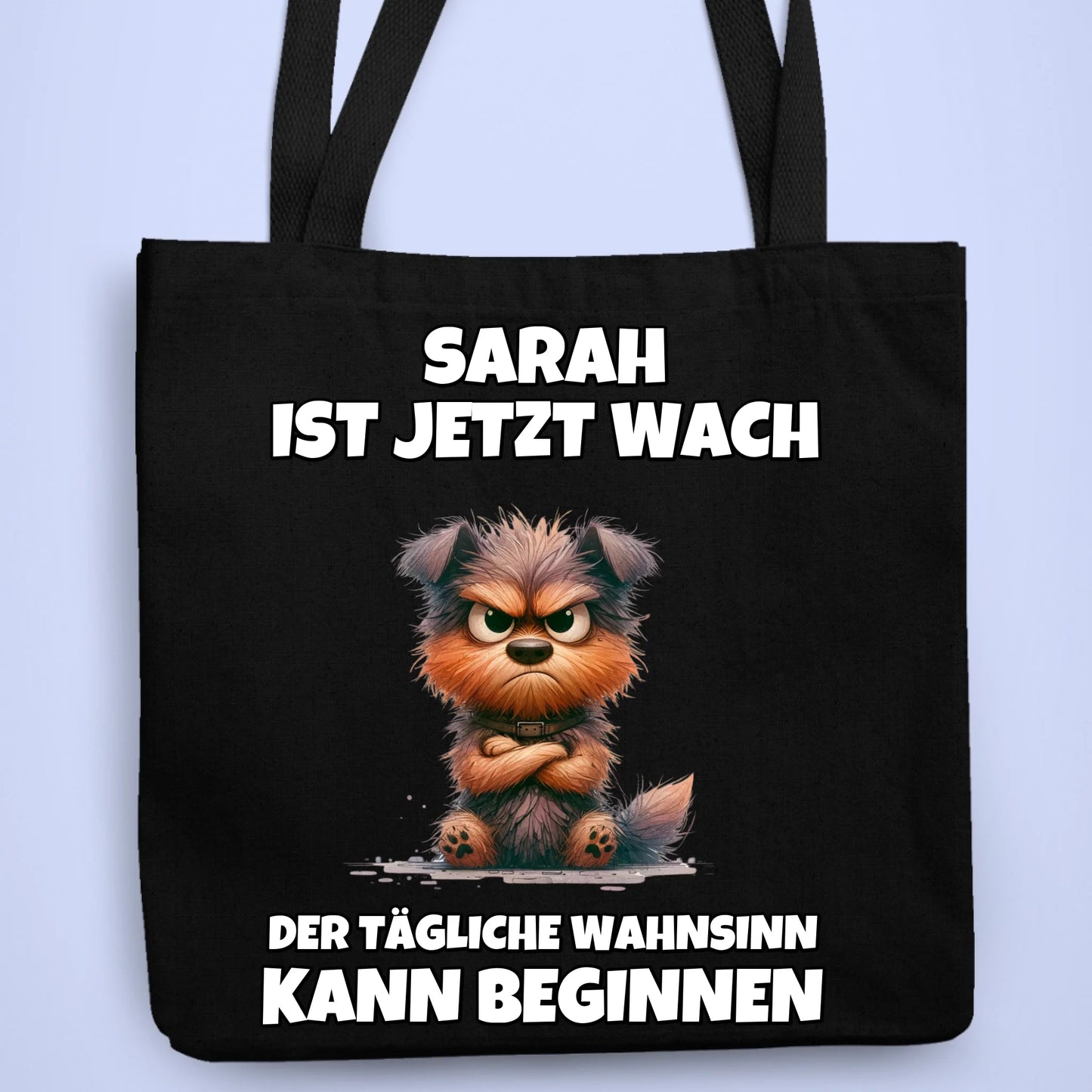 Personalisierbare Tasche Ist Jetzt Wach