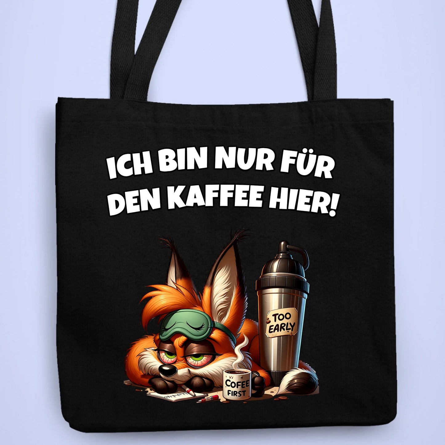 Tasche Nur für Kaffee hier Kaffee