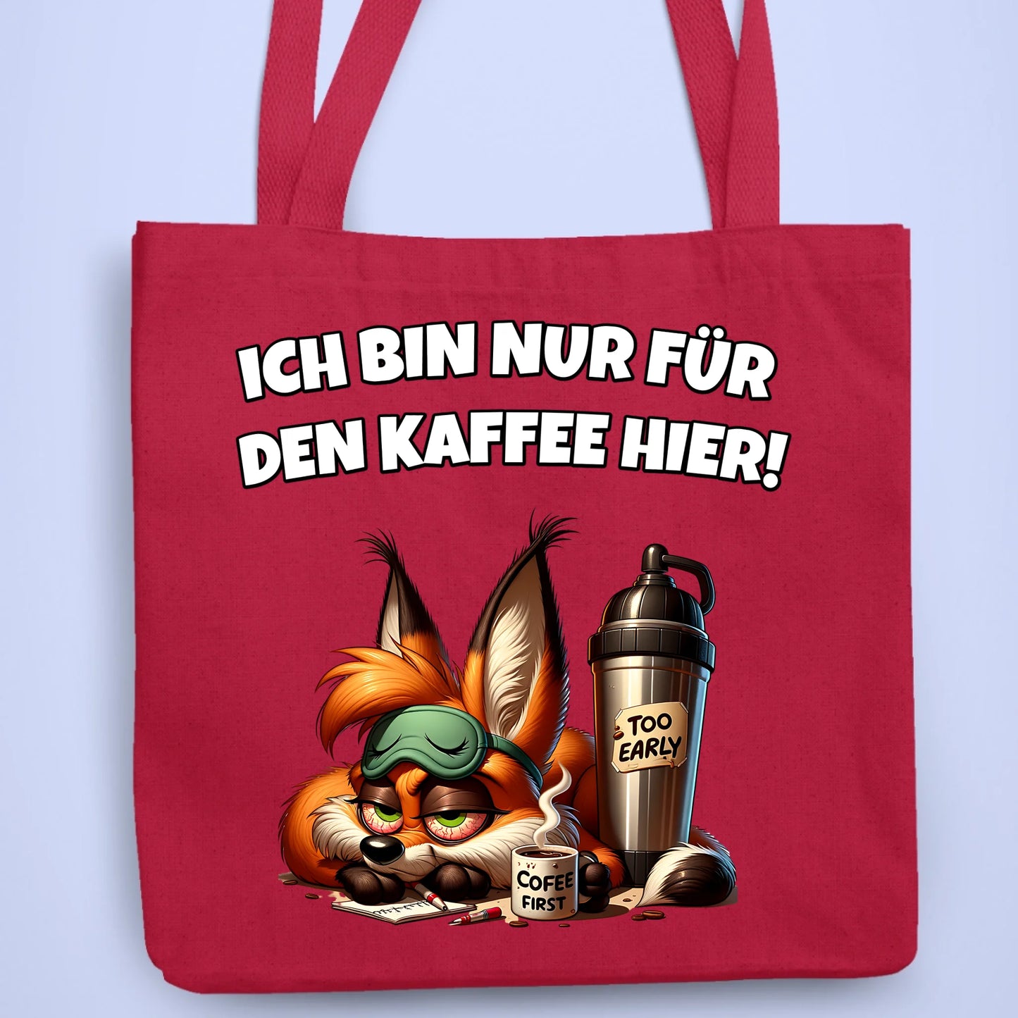 Tasche Nur für Kaffee hier Kaffee