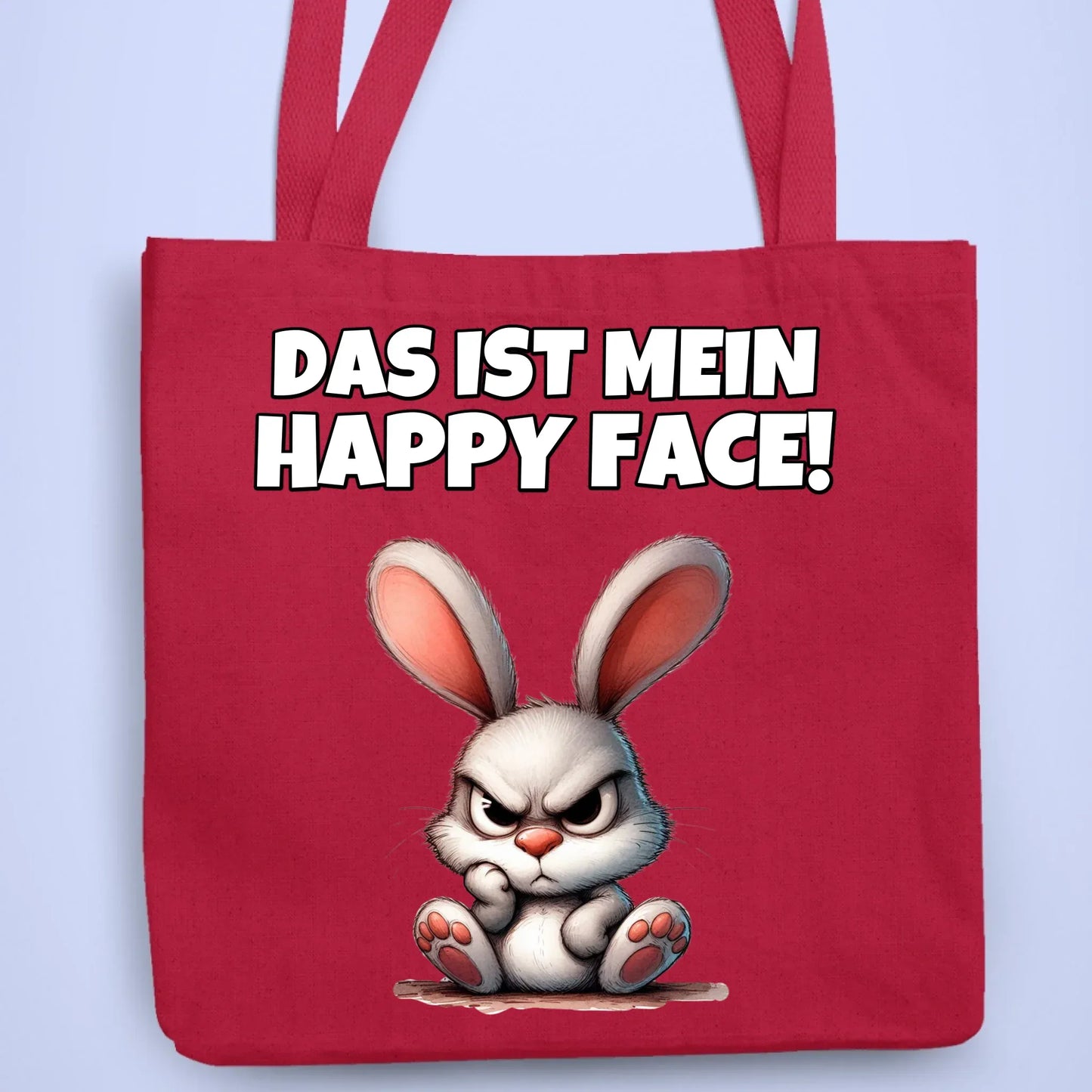 Personalisierbare Tasche Happy Face