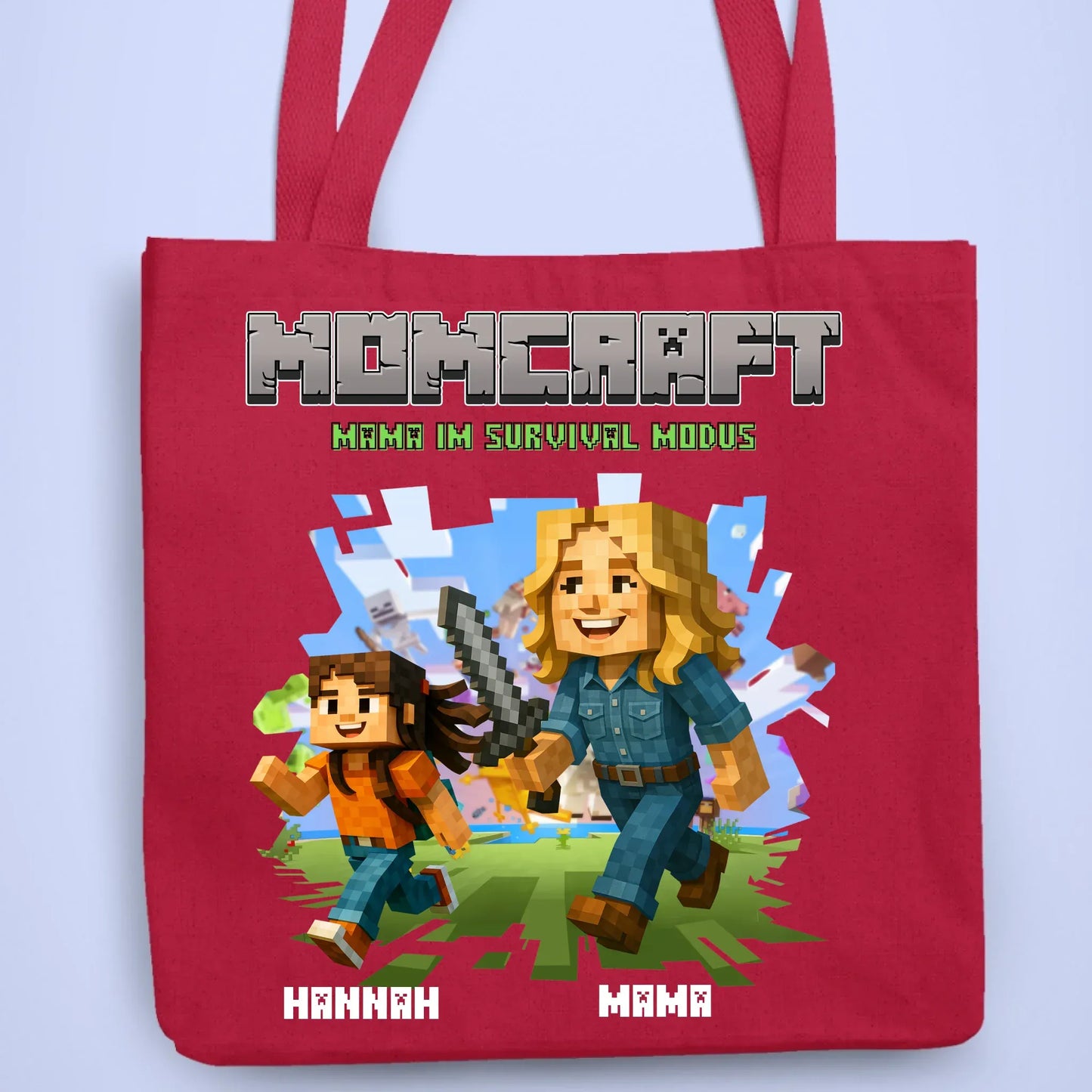 Personalisierbare Tasche Momcraft 2