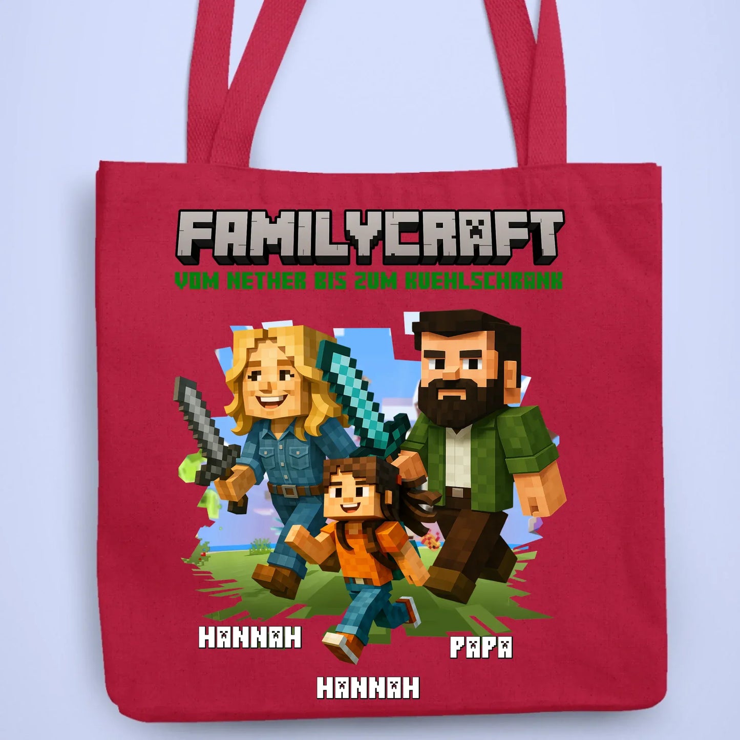 Personalisierbare Tasche Familycraft 2