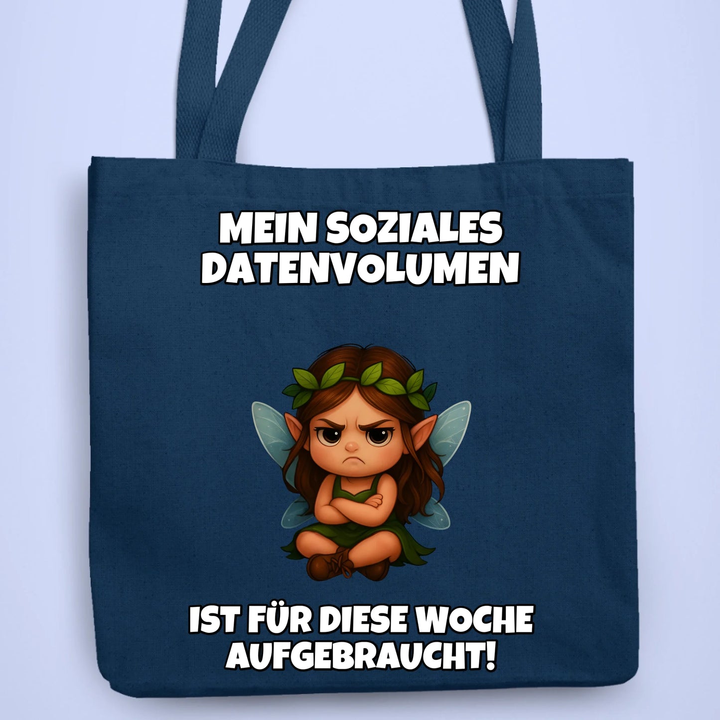 Tasche Soziales Datenvolumen