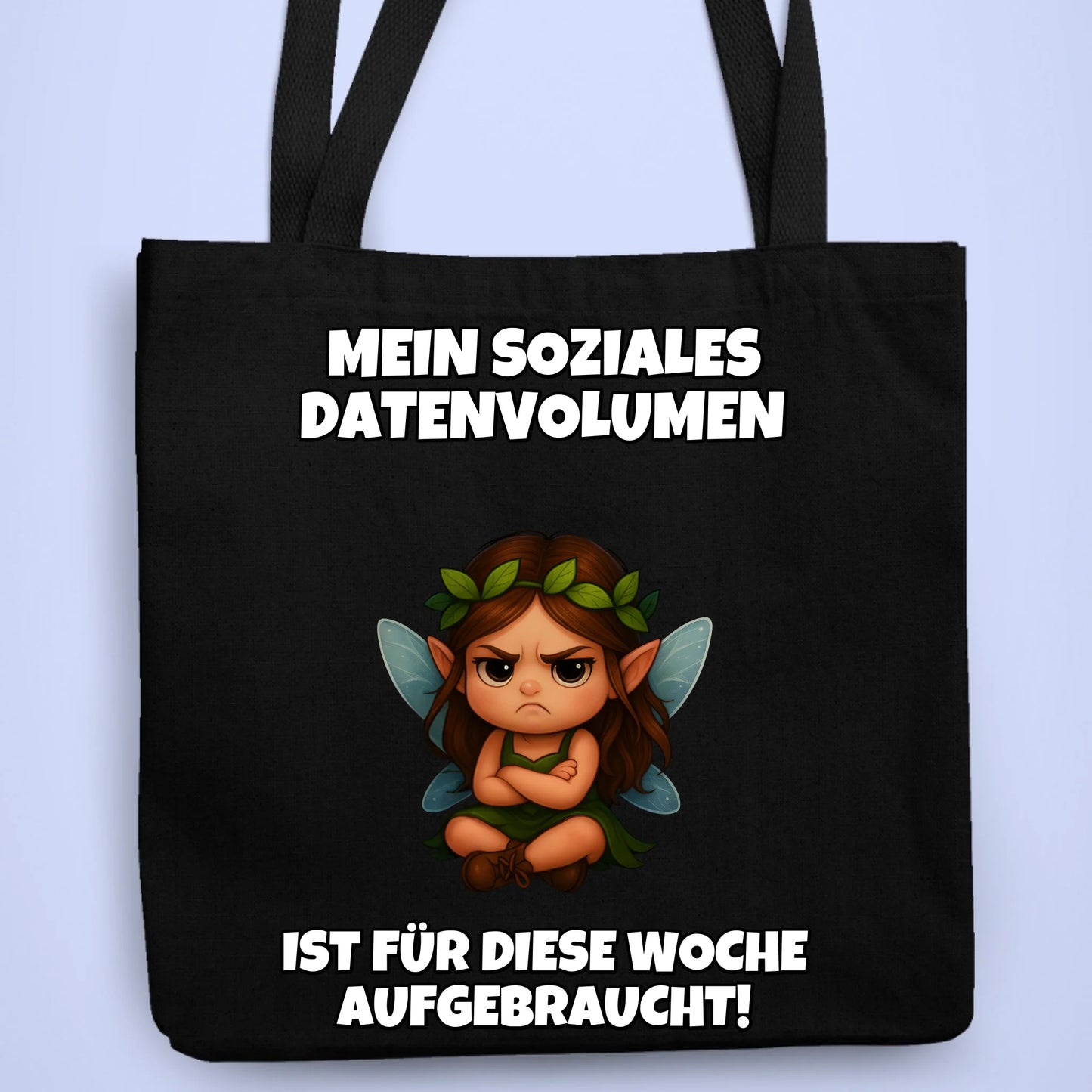 Tasche Soziales Datenvolumen