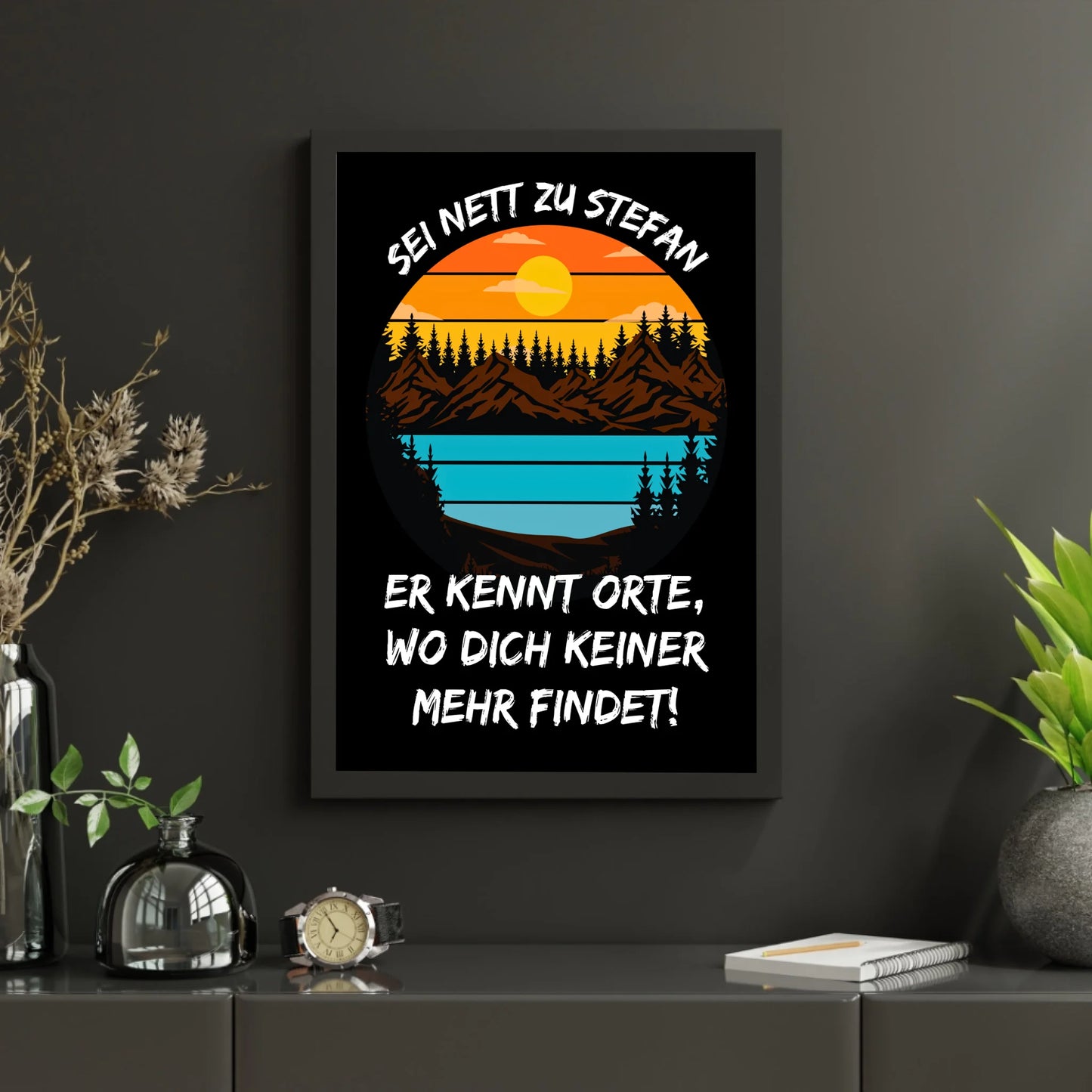 Black Minimalist Photo Frame Mockup Instagram Post (2)