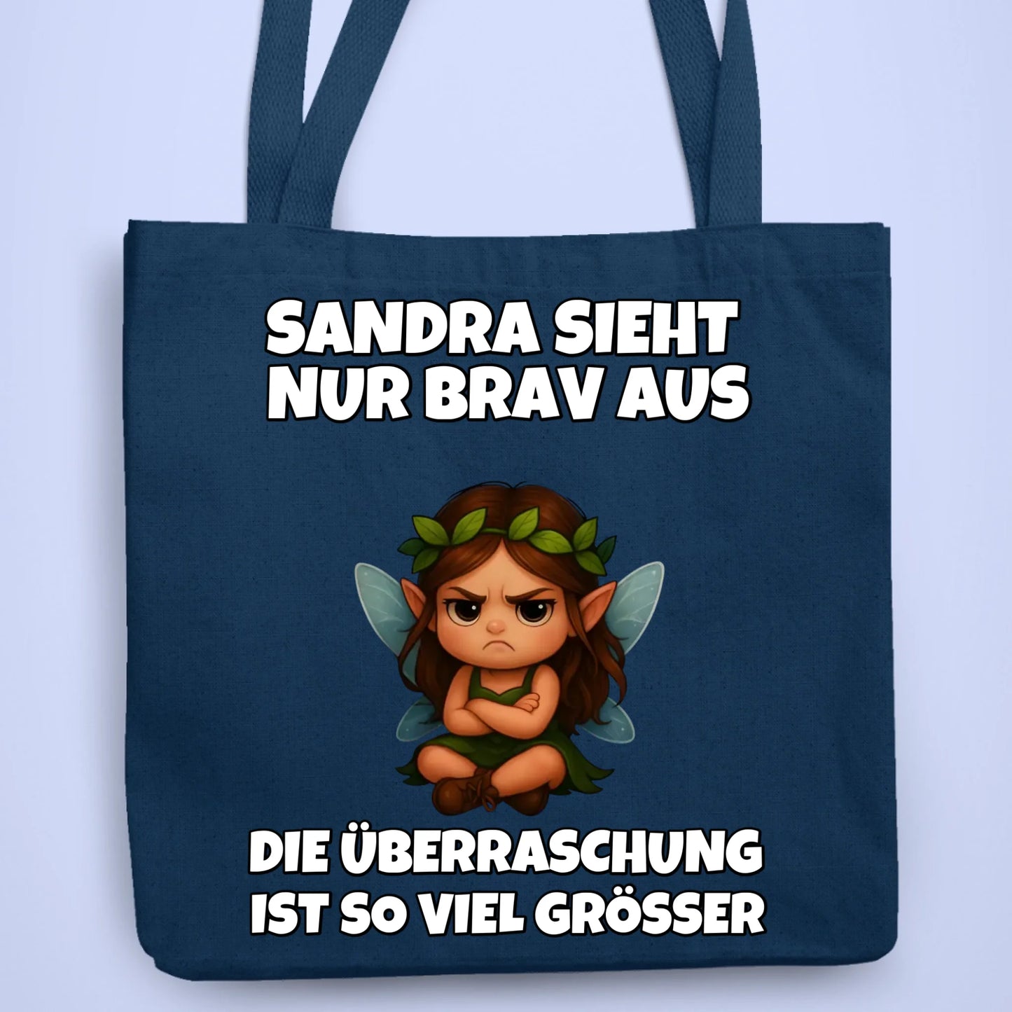 Personalisierbare Tasche Unhöflich
