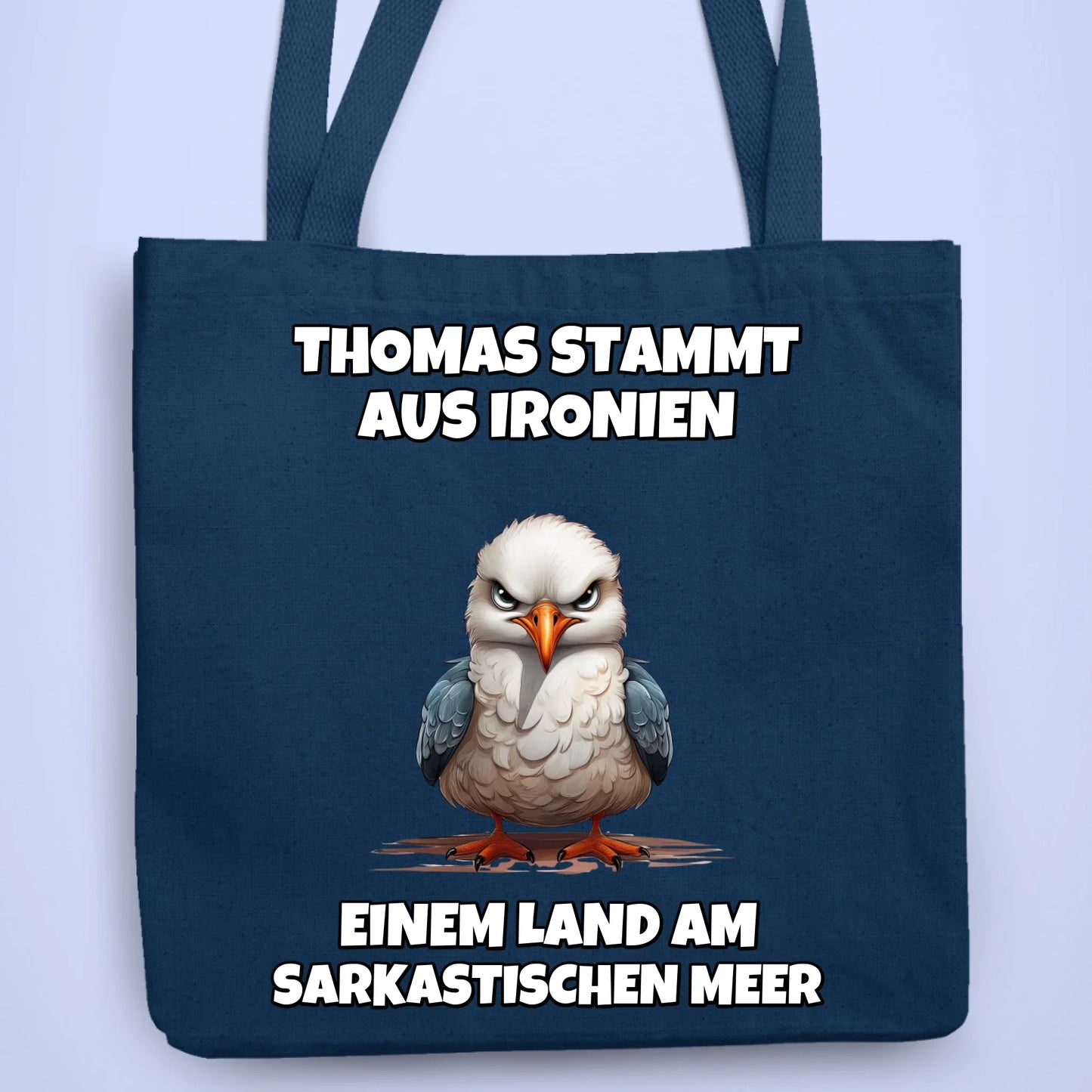 Personalisierbare Tasche Ironien