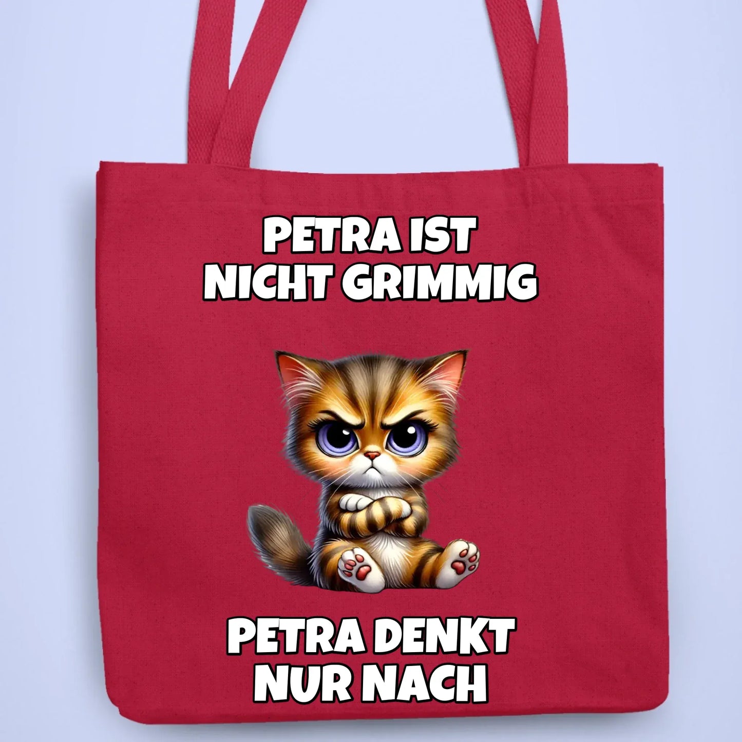 Personalisierbare Tasche Grimmig
