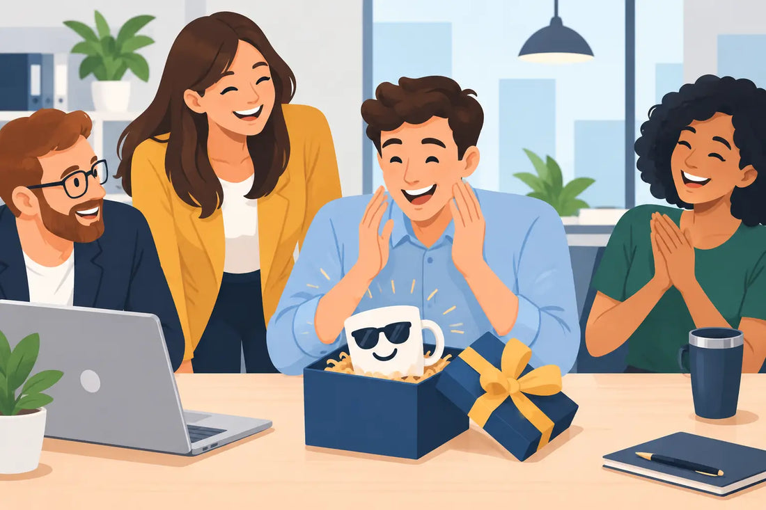 Lustige Kollegengeschenke, die im Büro zünden