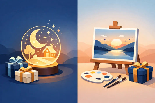 Nachtlicht vs Leinwand: Welche Geschenkidee passt?