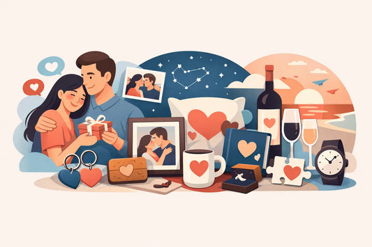 11 Beispiele für Partnergeschenke mit Text