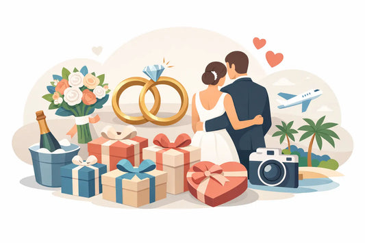 15 Geschenkideen für frisch Verheiratete