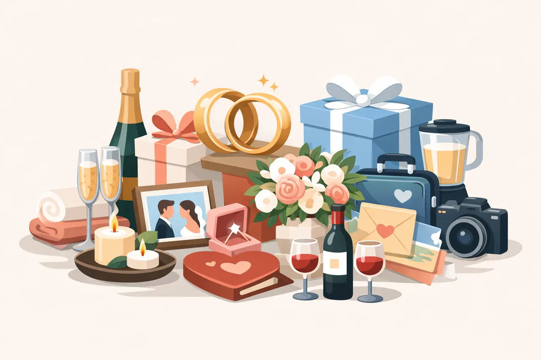 12 beste Geschenke für Hochzeitspaare