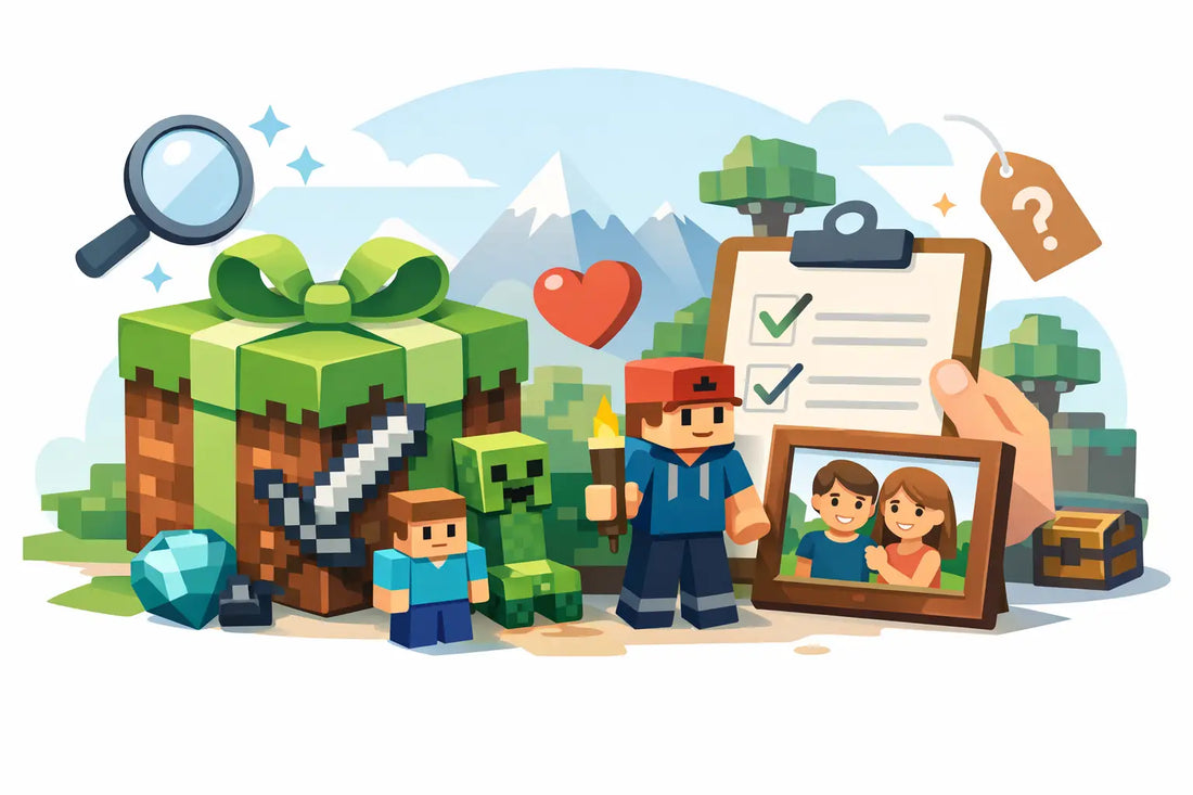 Minecraft Geschenk personalisiert finden