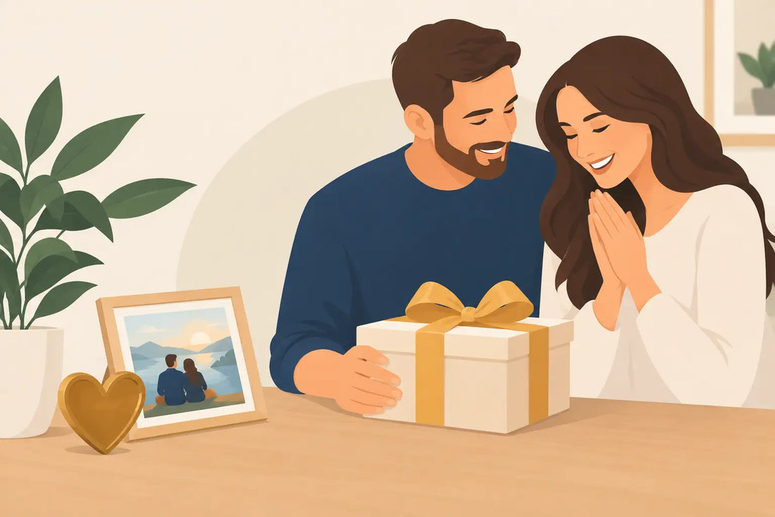 Personalisierte Geschenkidee zum Jubiläum finden