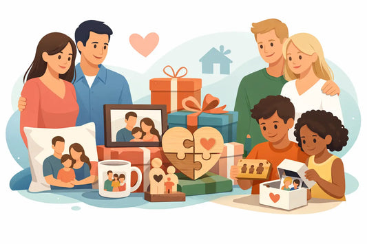 Geschenke für Patchworkfamilien, personalisiert
