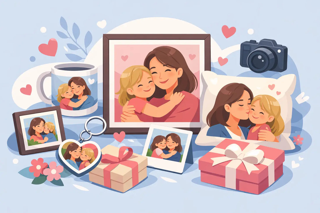 Die besten Muttertagsgeschenke mit Foto für Mama