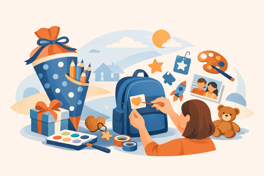 Schulanfang-Geschenk individuell gestalten