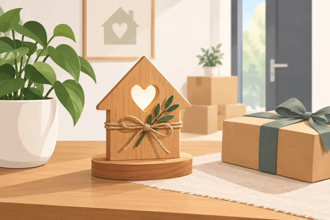 Deko-Geschenk zur Einweihung mit Bedeutung