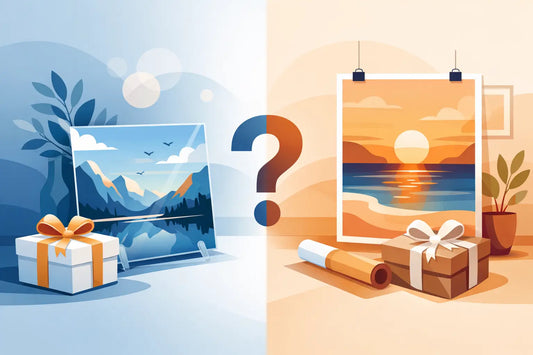 Acryltafel oder Poster als Geschenk - was passt?