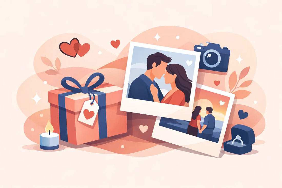 Paar Geschenk mit Foto: Ideen mit Gefühl