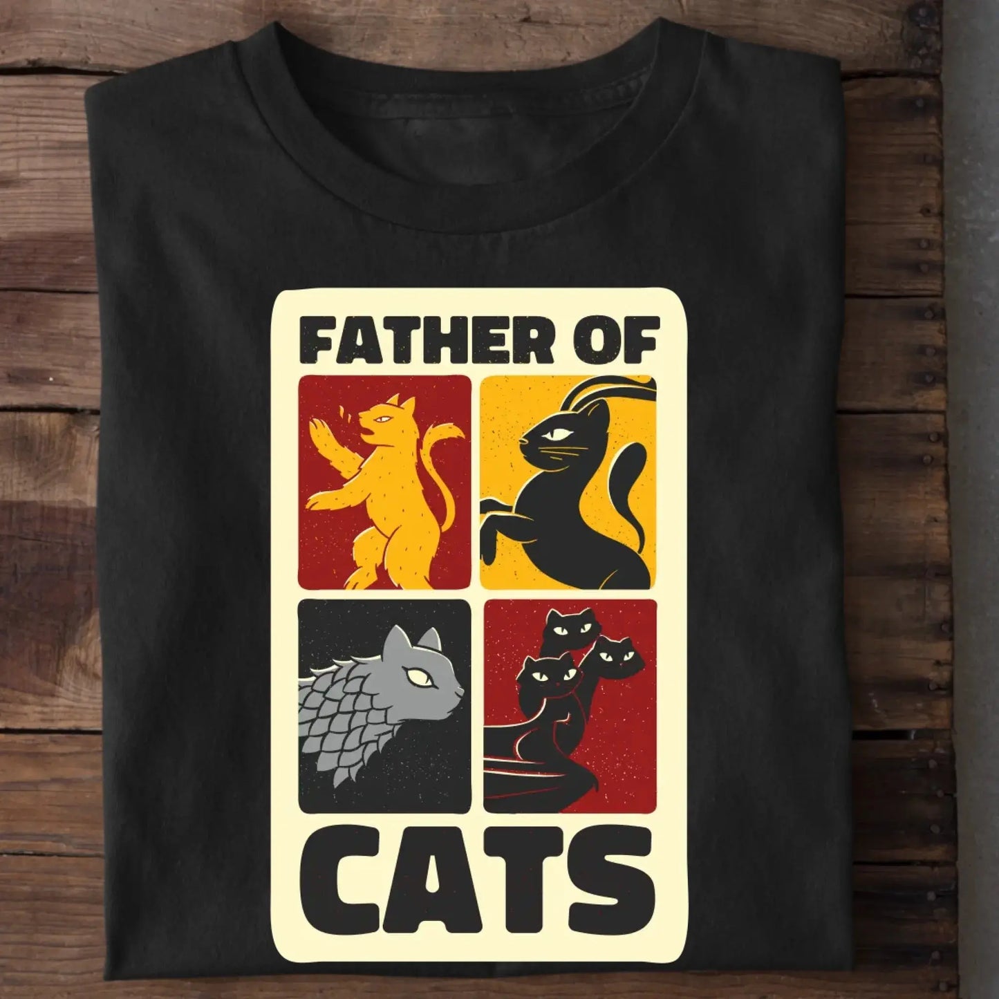 Father of Cats T-Shirt