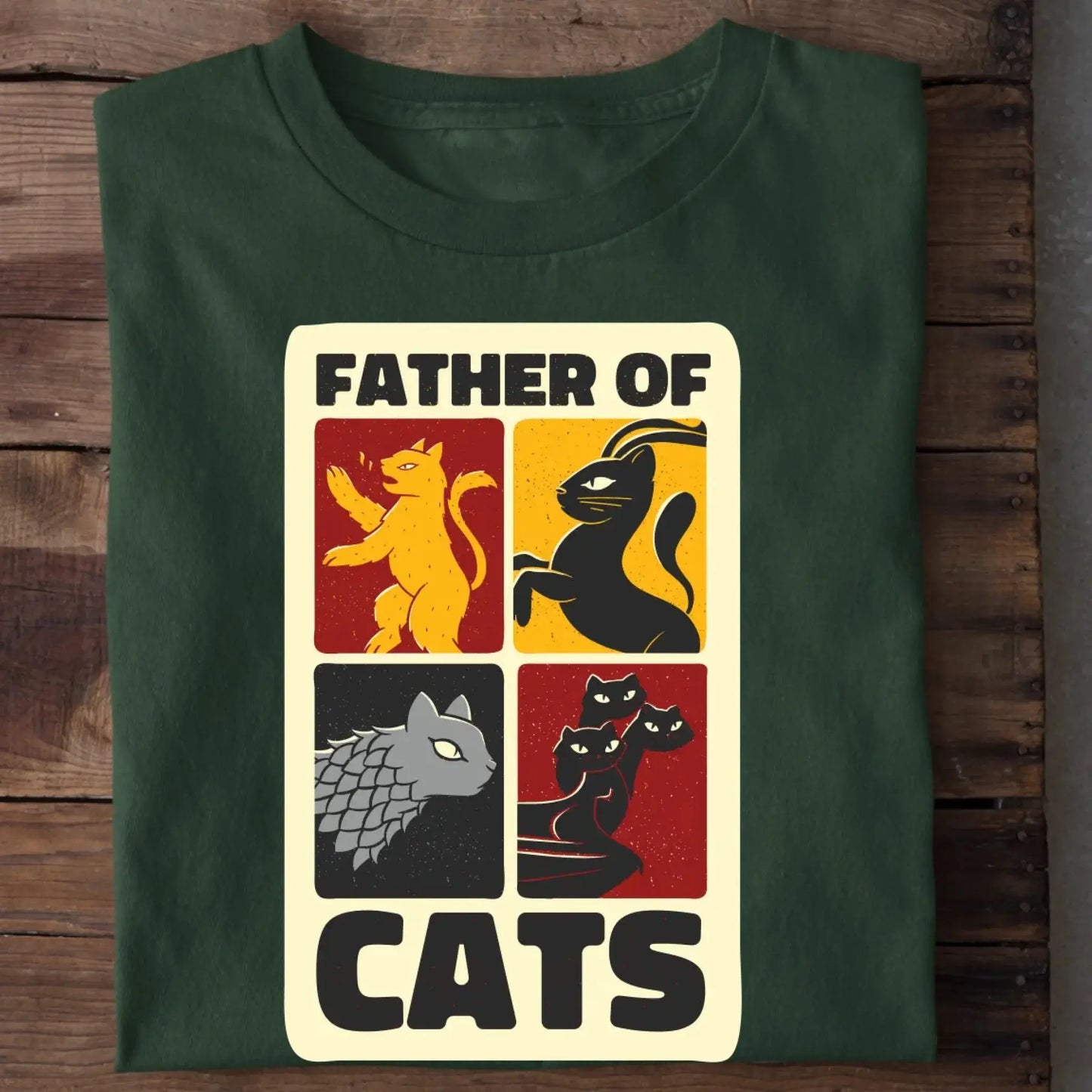 Father of Cats T-Shirt