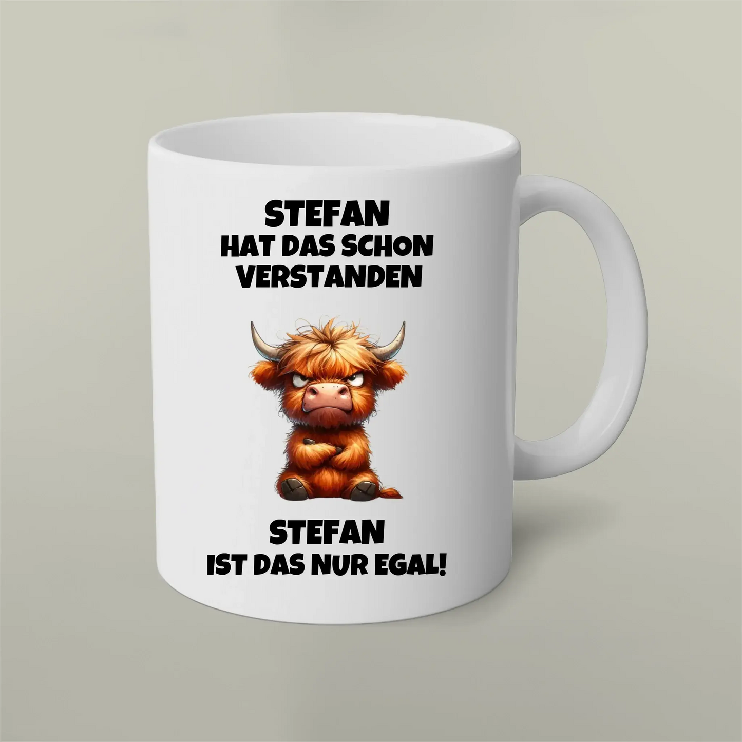 Personalisierbare Tasse Schon verstanden Artifey