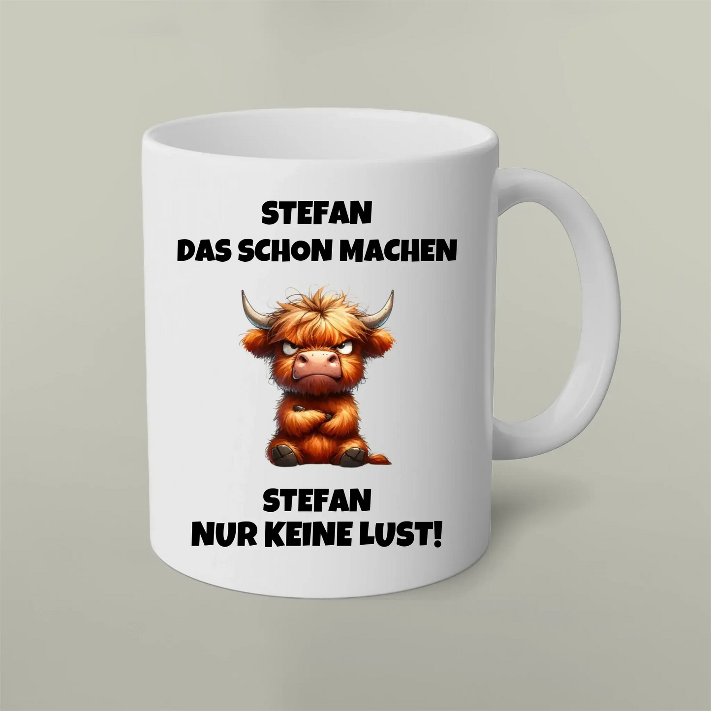 Personalisierbare Tasse Keine Lust Artifey
