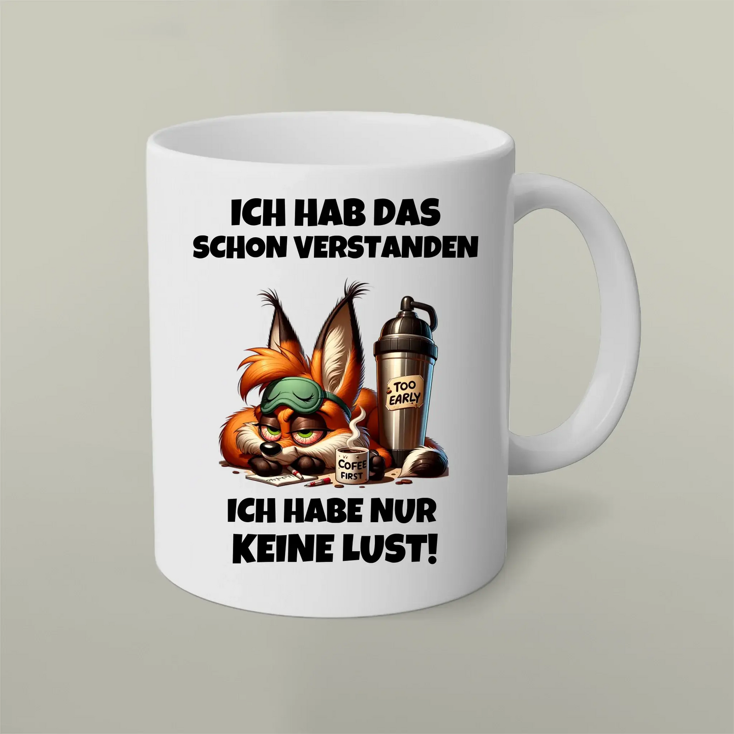 Tasse Verstanden nur keine Lust 2 Artifey