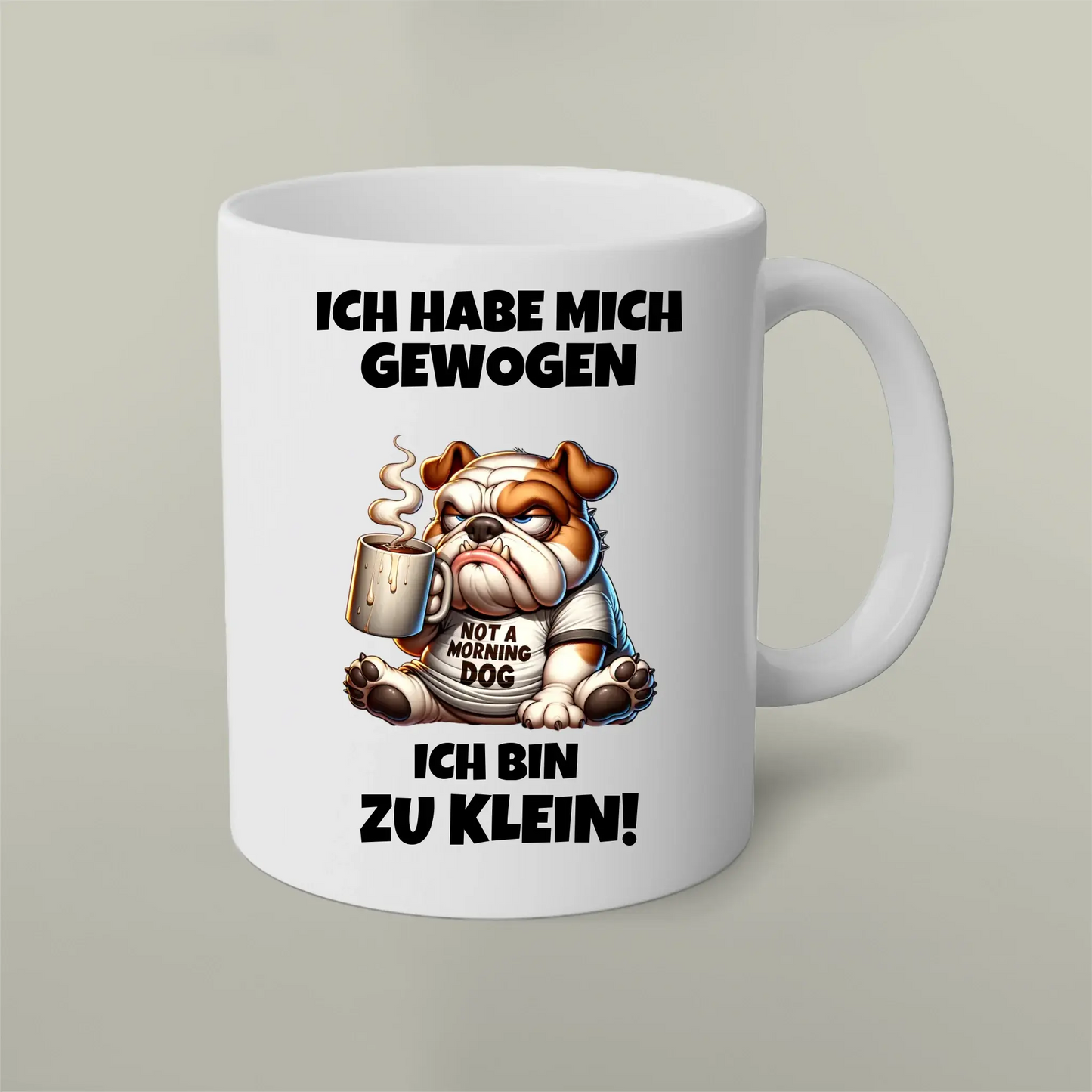 Tasse Gewogen bin zu klein 2 Artifey