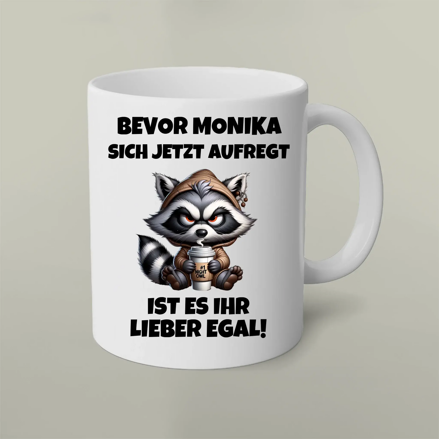 Personalisierbarer Tasse Lieber Egal 2 Artifey