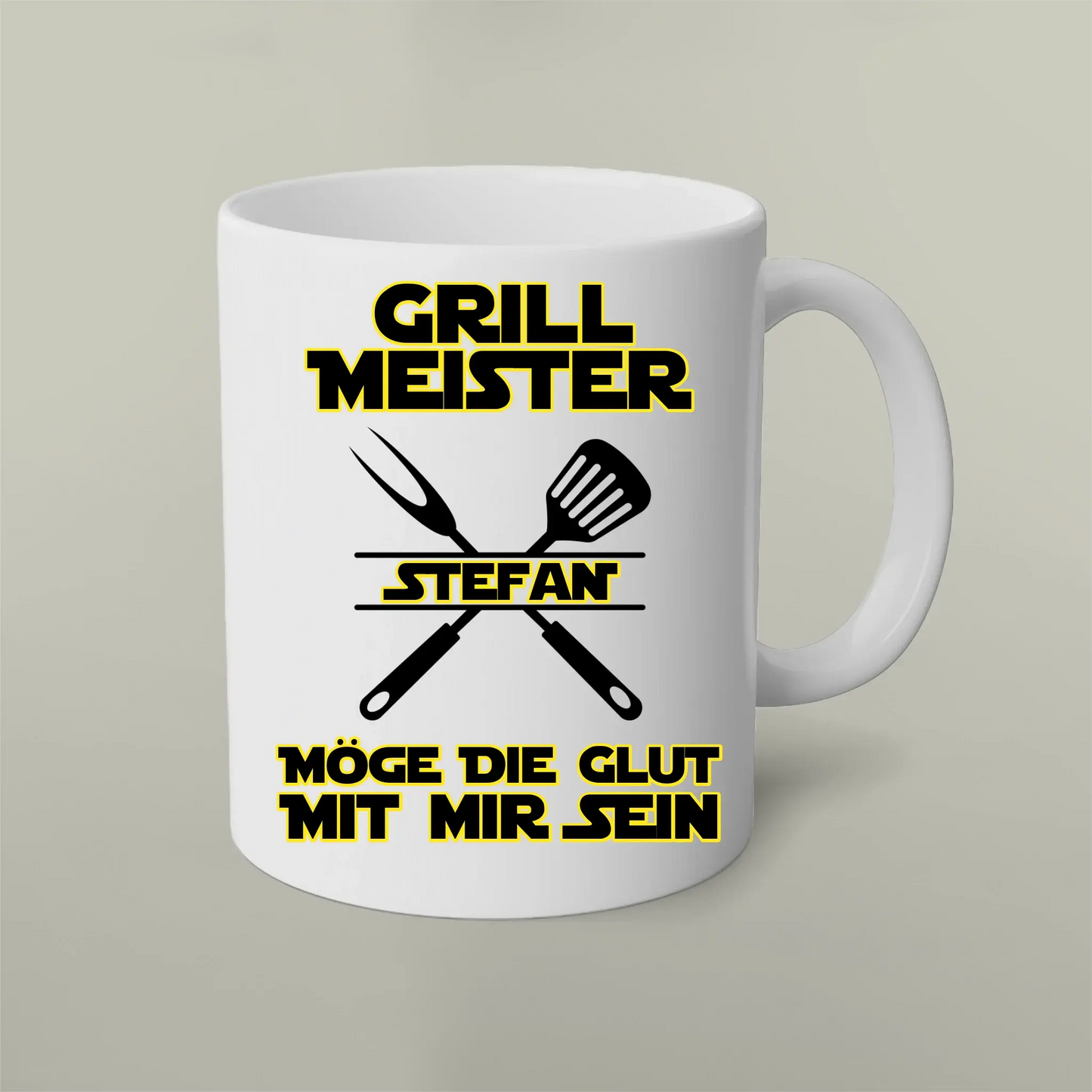 Personalisierbarer Tasse Grillmeister Artifey