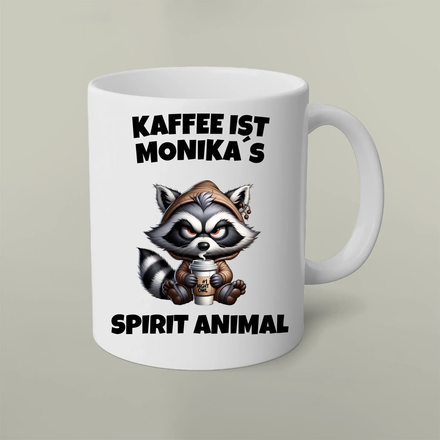 Personalisierbare Tasse Spirit Animal 2 Artifey