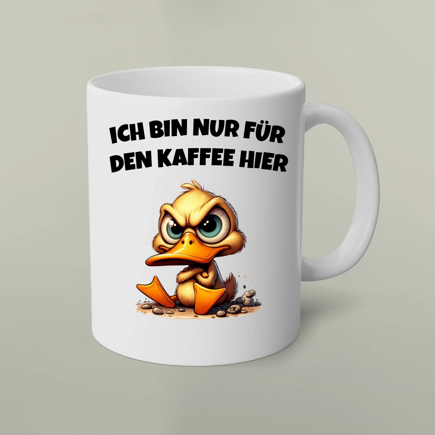 Tasse Nur für Kaffee hier Artifey